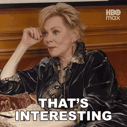 That'S Interesting Deborah Vance GIF