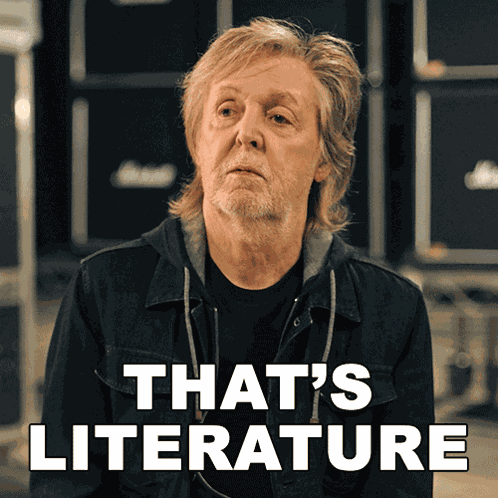 That'S Literature Really Spinal Tap Ii GIF
