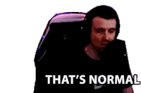 Thats Normal Benjamin Lupo Sticker