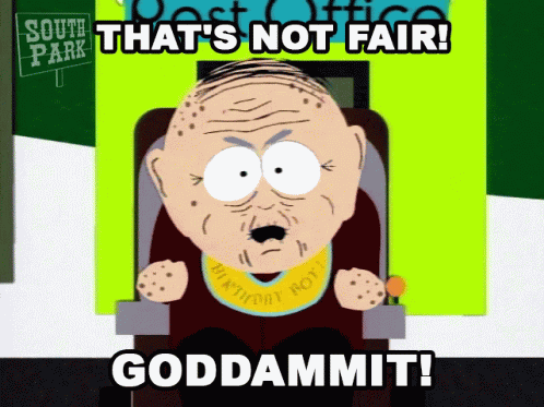 Thats Not Fair Marvin Marsh GIF