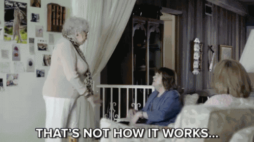 That'S Not How It Works. That'S Not How Any Of This Works! - Esurance GIF