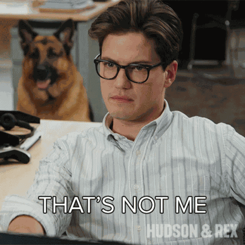 Thats Not Me Jesse Mills GIF