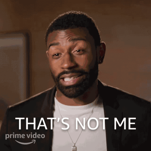Thats Not Me Nigel GIF