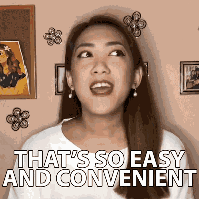Thats So Easy And Convenient Bethel Joy Mendoza GIF