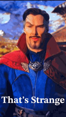 Thats Strange Dr Strange GIF