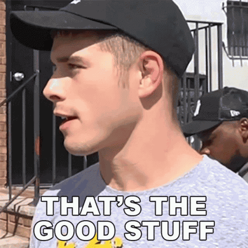 Thats The Good Stuff That We Want Tommy G Mcgee GIF