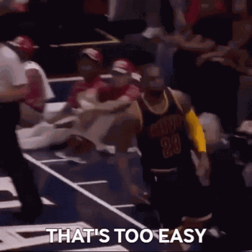 Thats Too Easy Easy GIF