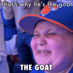 Thats Why Hes The Goat Goated GIF
