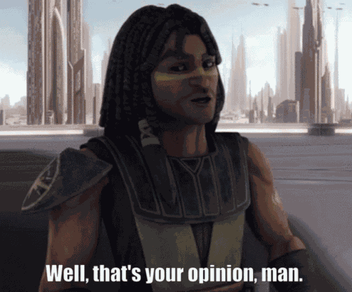 Thats Your Opinion Quinlan Vos GIF