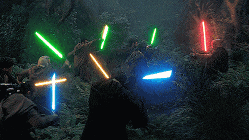 The Acolyte Force Push GIF