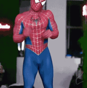 The-amazing-spider-man Spider-man-dancing GIF