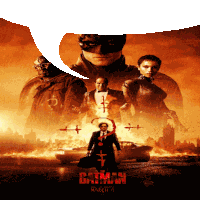 The Batman Robert Pattinson Sticker