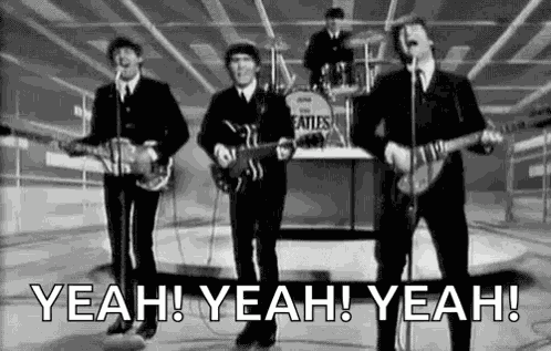 The Beatles 60s GIF