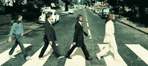 The Beatles Abbey Road GIF