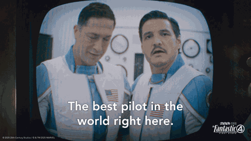 The Best Pilot In The World Right Here Reed Richards GIF
