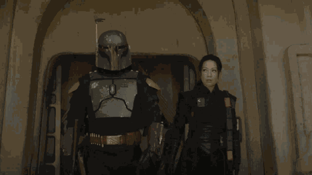 The Book Of Boba Fett Watch My Back GIF