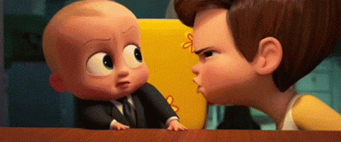 The Boss Baby High Fived Your Face GIF
