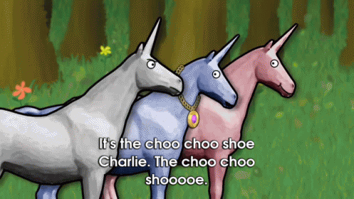 The Choo Choo Shoe! GIF