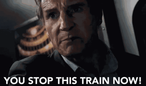 The Commuter Liam Neeson GIF