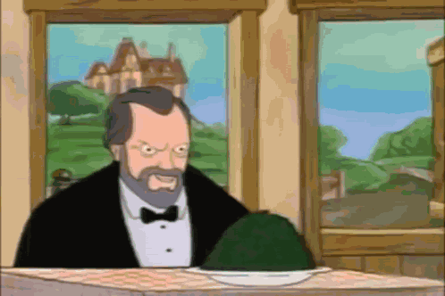 The Critic Rosebud Frozen Peas GIF