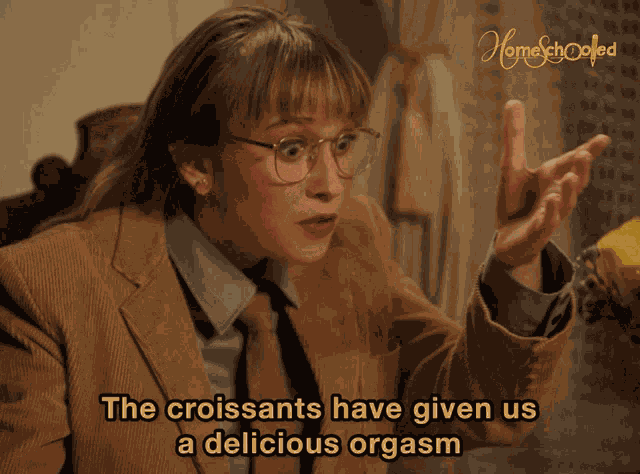 The Croissants Have Given Us A Delicious Orgasm Greta Hansen GIF