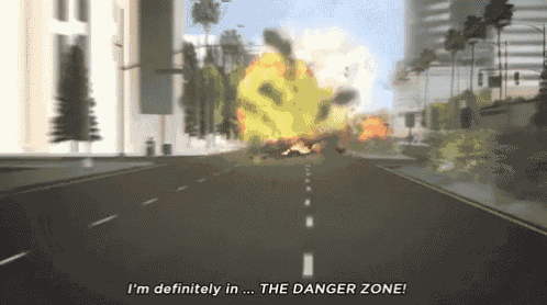 The Danger Zone GIF