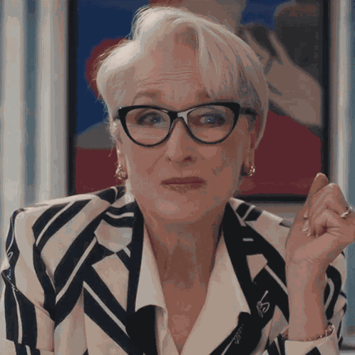 The Devil Wears Prada 2 Miranda Priestly GIF