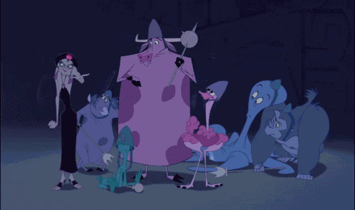 The Emperors New Groove Cow GIF