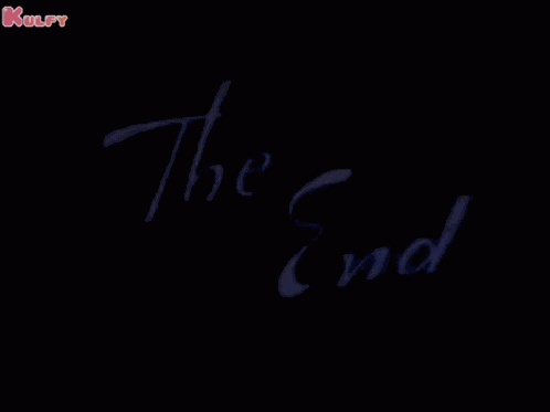 The End Gif GIF