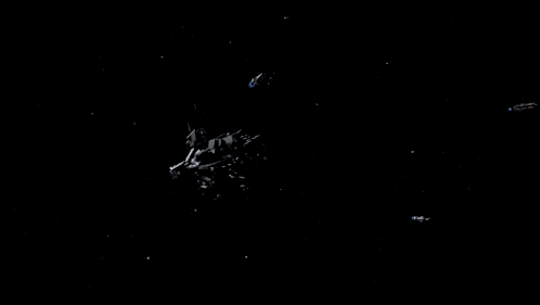 The Expanse Space Battle GIF