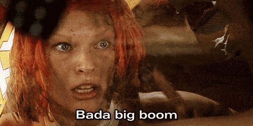 The Fifth Element Leeloo Bada Big Boom GIF