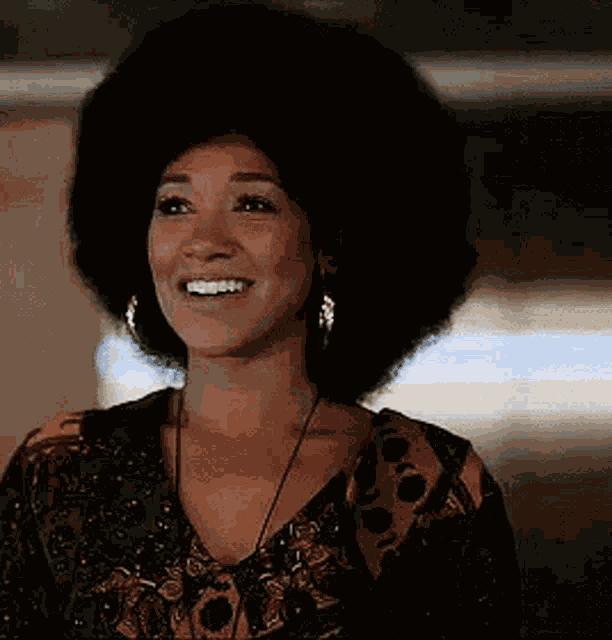 The Flash Afro GIF