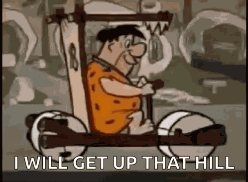 The Flintstones Cruising GIF