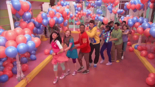 The Fresh Beat Band Conga Line GIF