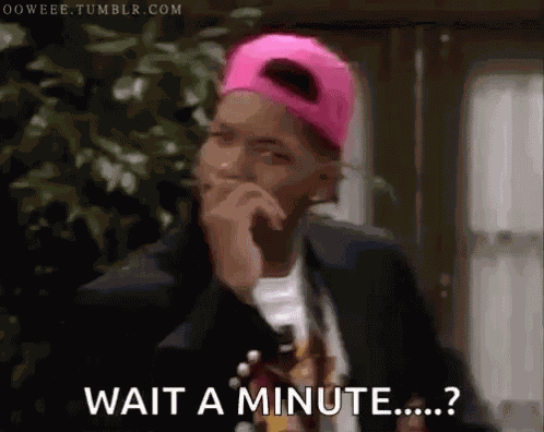 The Fresh Prince Of Bel Air Wait A Minute GIF