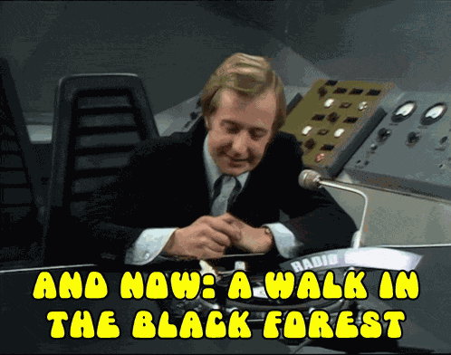 The Goodies A Walk In The Black Forest GIF