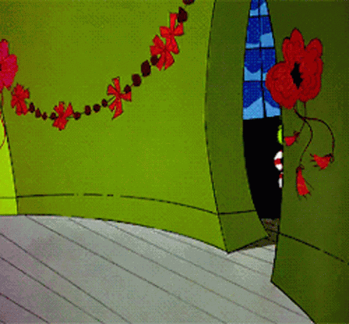 The Grinch Candy Cane GIF
