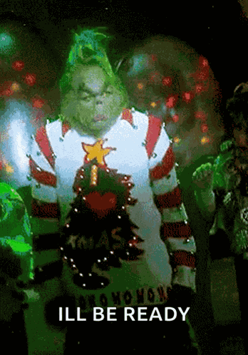 The Grinch Christmas Sweater GIF