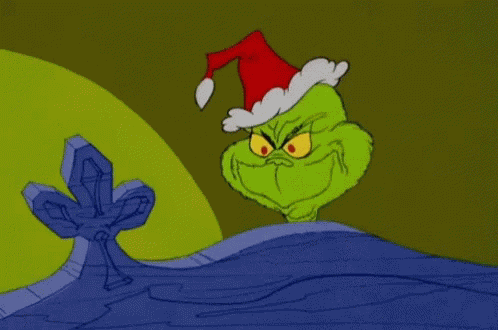 The Grinch Sly Smile GIF