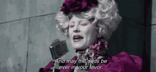The Hunger Games May The Odds GIF