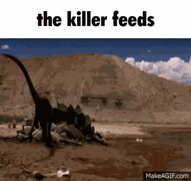 The Killer Dinosaur GIF