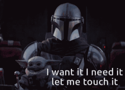 The Mandalorian I Want It GIF