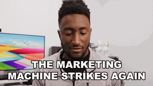 The Marketing Machine Strikes Again Marques Brownlee GIF