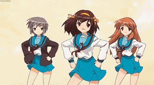 The Melancholy Of Haruhi GIF
