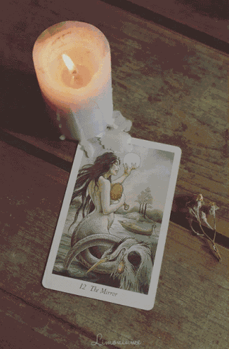 The Mirror Tarot Card GIF