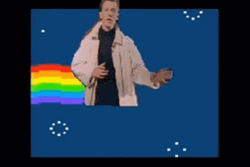 The New Rick Rolld Rickroll GIF