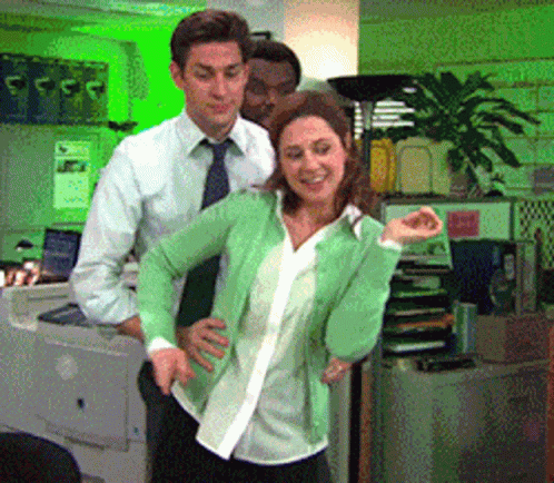 The Office Conga GIF