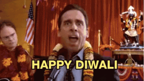 The Office Happy Diwali GIF