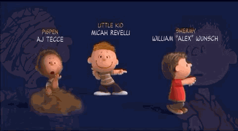 The Peanuts Movie Pigpen GIF