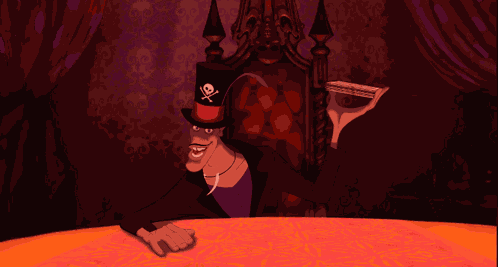 The Princess And The Frog Dr Facilier Movie Character GIF